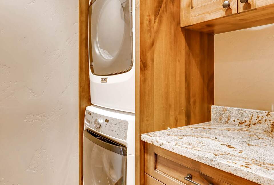 Home Exchange in Breckenridge, CO laundry room