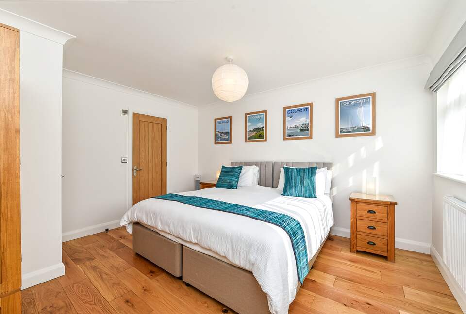 Master bedroom. Superking sized bed.