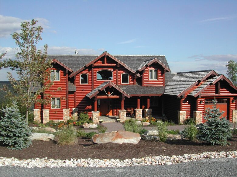 Home when first built in 2005