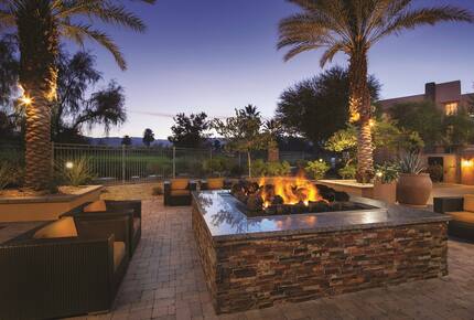 Home Exchange in Pam Desert, CA fire pit