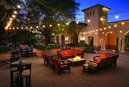 Home Exchange in Pam Desert, CA cozy night gathering