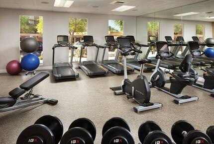 Home Exchange in Pam Desert, CA fully equipped gym