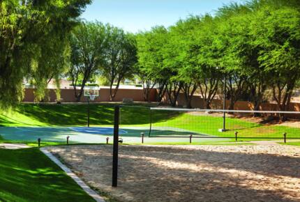 Home Exchange in Pam Desert, CA basketball and beach volleyball