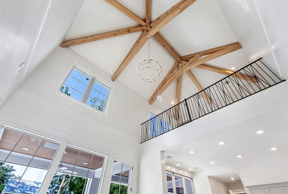 Home Exchange in Baton Rouge, LA Cabana Ceiling