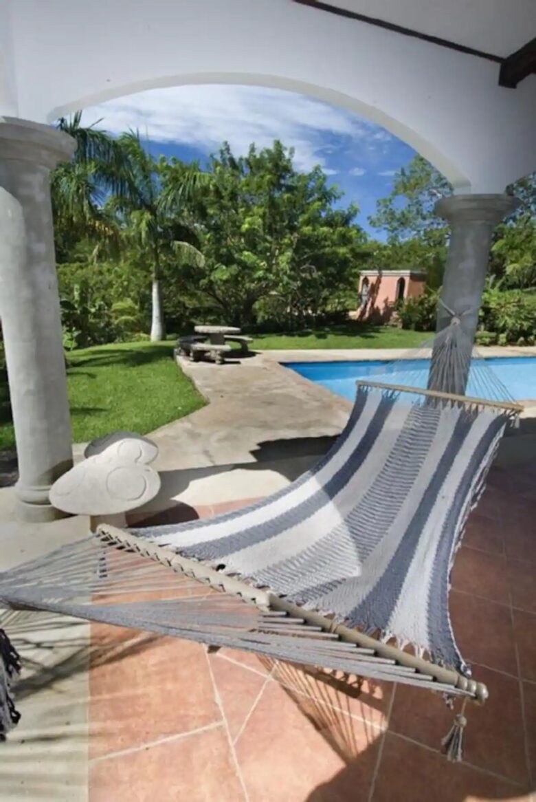 Home Exchange in Tola, Rivas, Nicaragua covered hammock