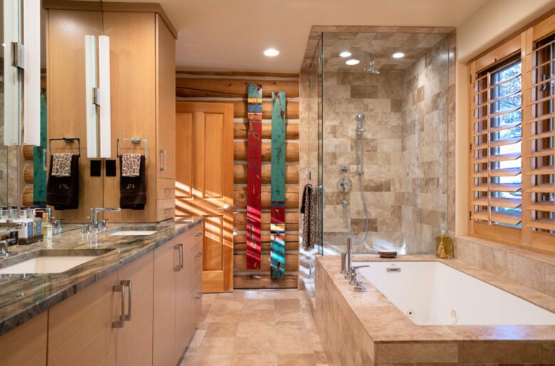 Master bathroom