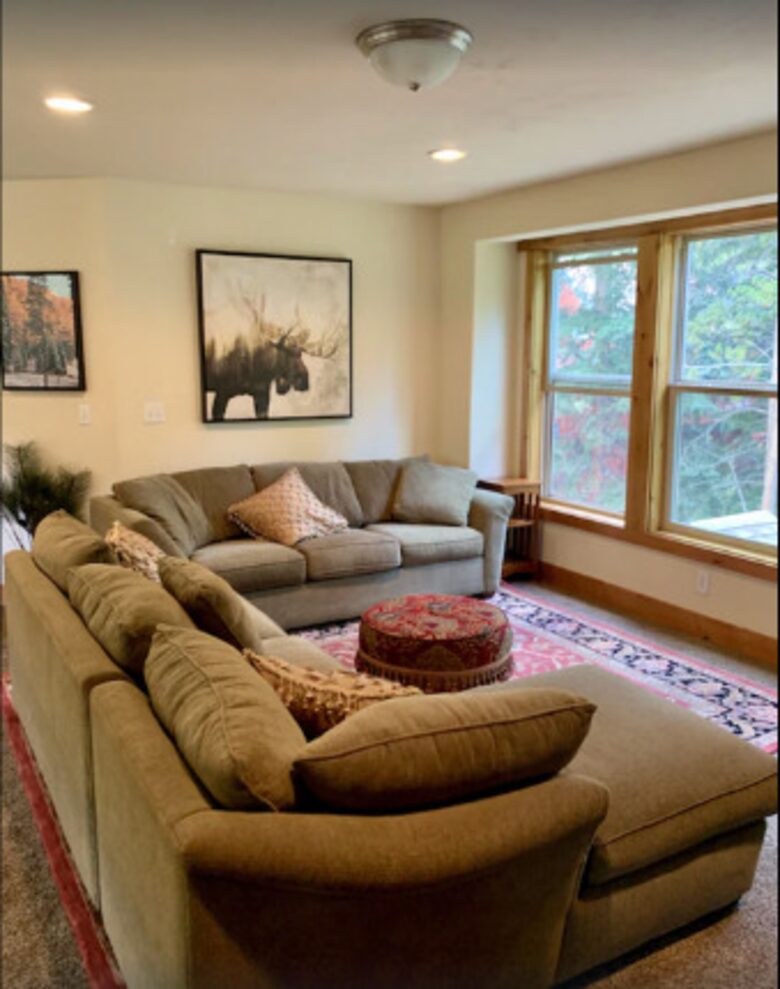 Top level living room