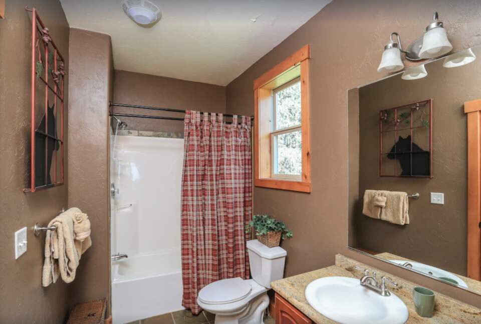 Main level bathroom en-suite