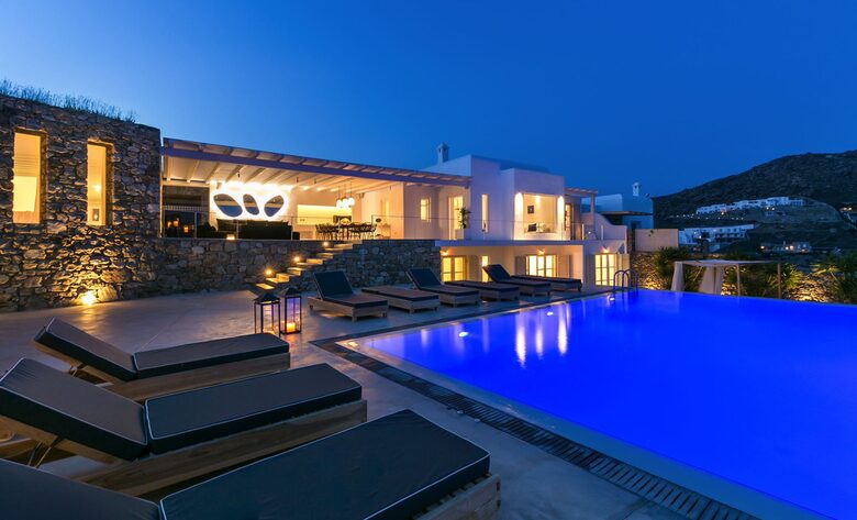 Villa Deep Blue - Mykonos, Greece