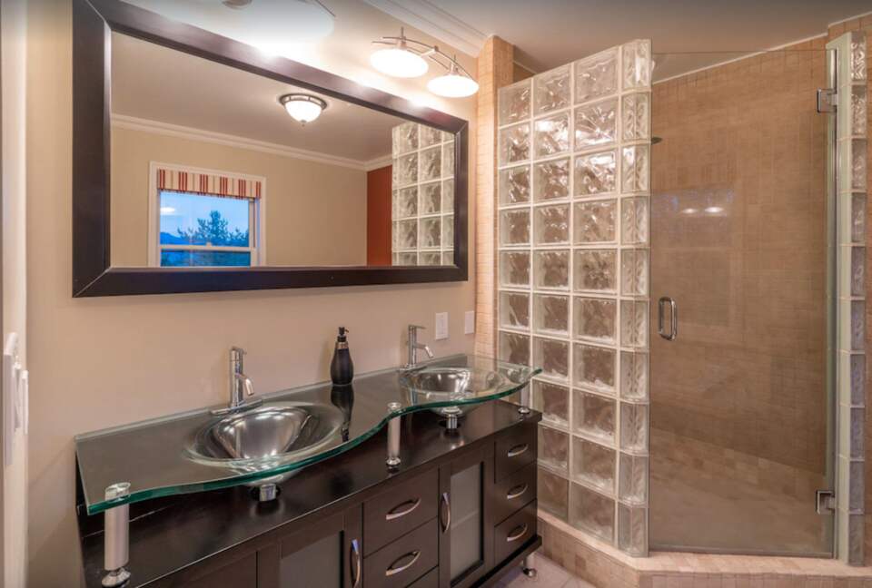 Master bathroom