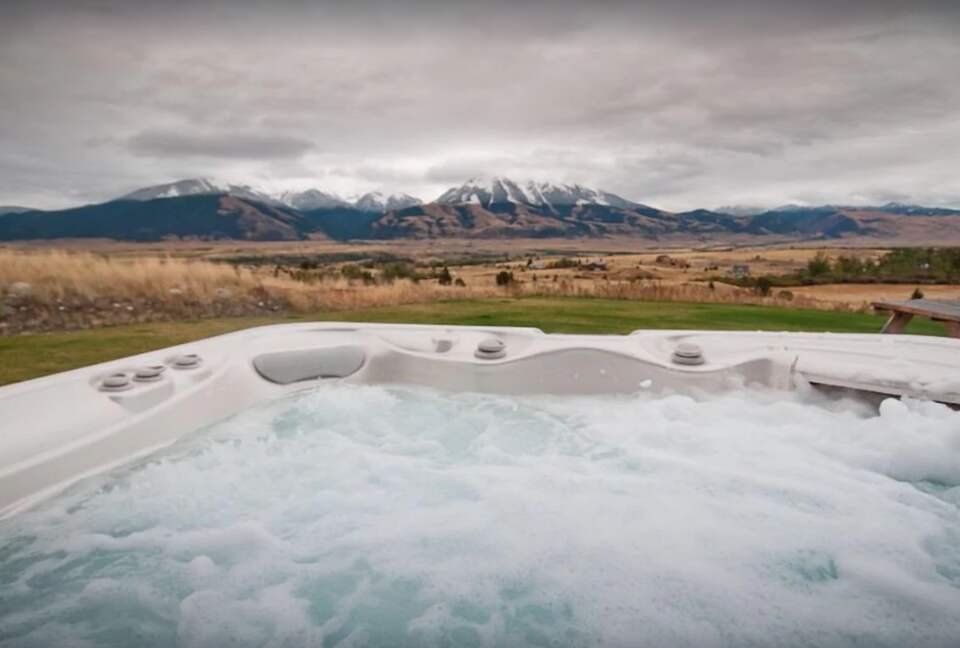 Views from the hot tub