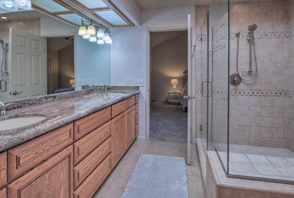 Master bathroom