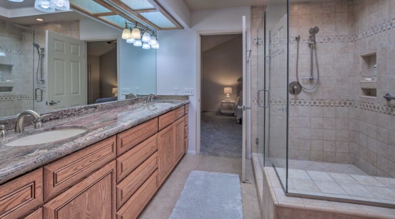 Master bathroom