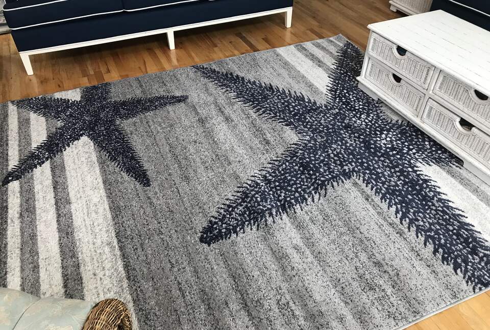 Home Exchange in Sea Isle City, NJ nautical rug