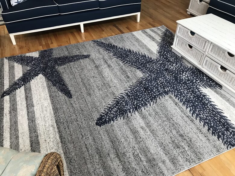 Home Exchange in Sea Isle City, NJ nautical rug