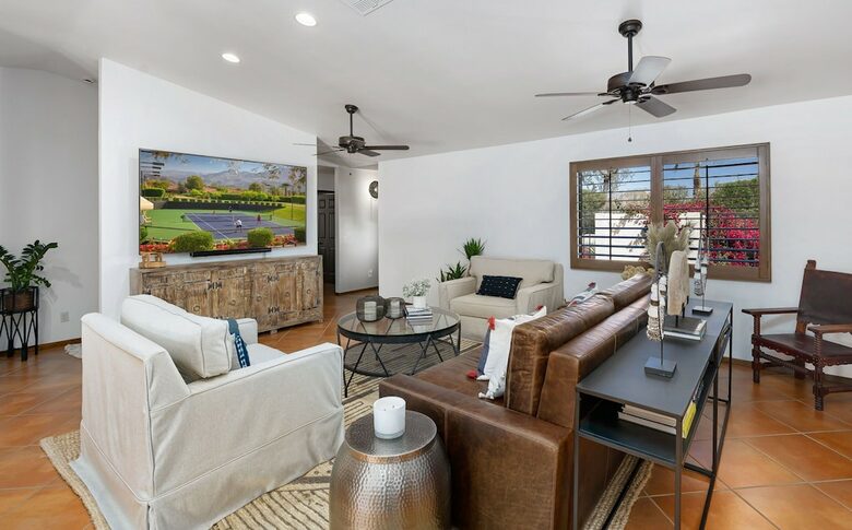 Home Exchange in La Quinta, CA luxurious living space