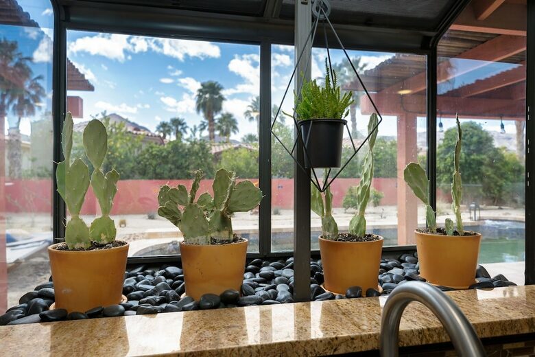 Home Exchange in La Quinta, CA garden window