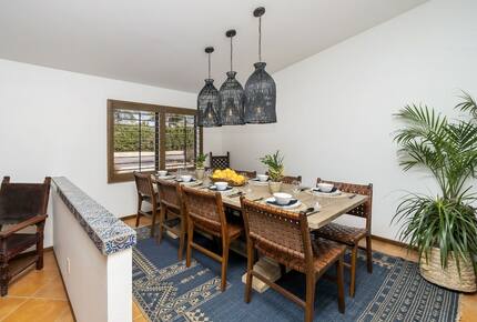 Home Exchange in La Quinta, CA dining room with 8 seats