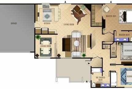 Home Exchange in La Quinta, CA floor-plans