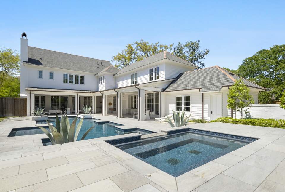 Pool, Cabana & Main House (Not Offered)