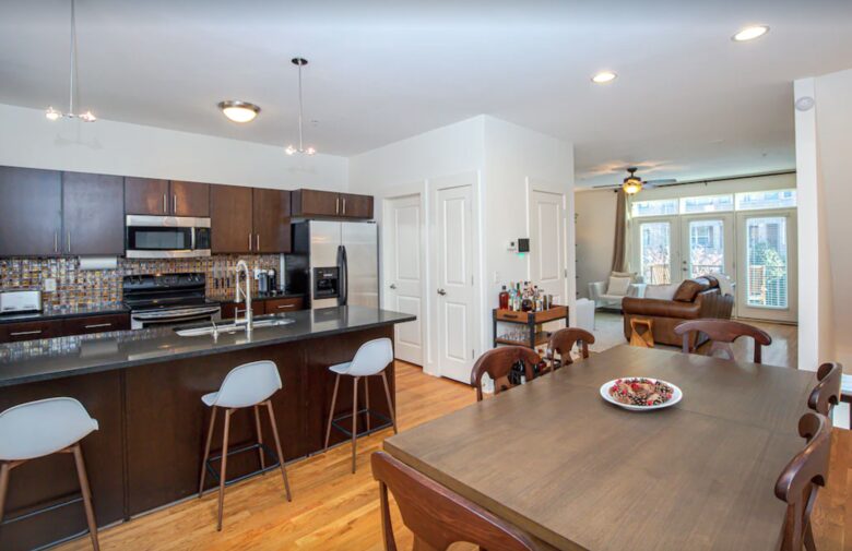 Kitchen and dining