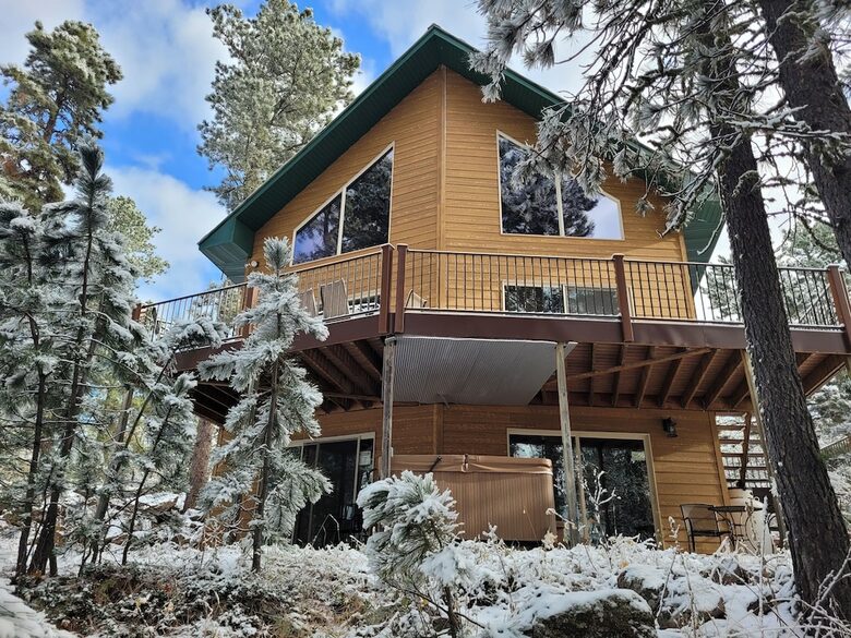 Home Exchange in Lead, SD winter views