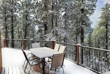 Home Exchange in Lead, SD snowy patio