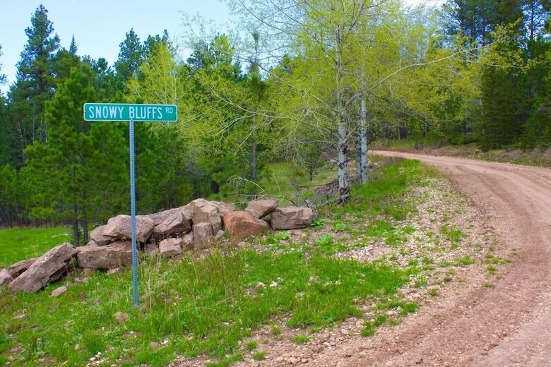 Home Exchange in Lead, SD snowy bluffs road