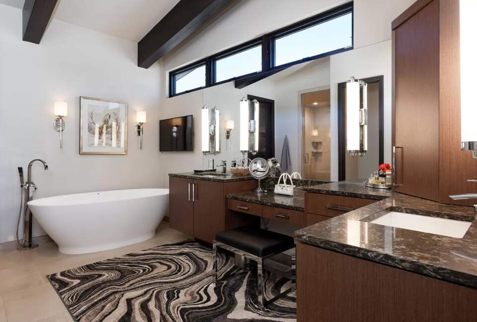 Master bathroom