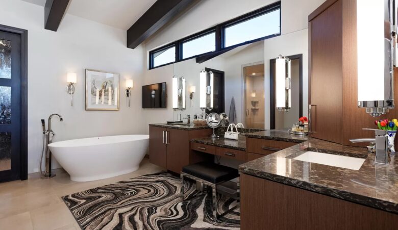 Master bathroom