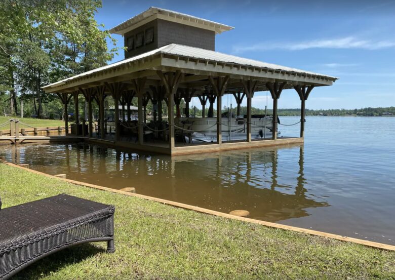 Lake Martin Tranquil Getaway boat dock