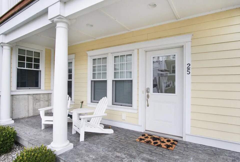 Home Exchange in Grand Haven, MI front porch