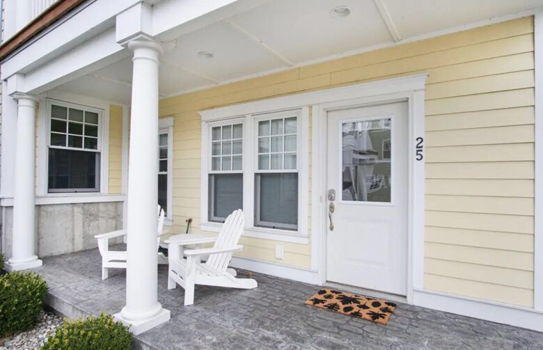 Home Exchange in Grand Haven, MI front porch