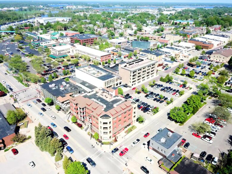 Home Exchange in Grand Haven, MI downtown view