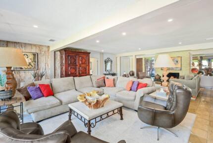 Living room with indoor/outdoor access