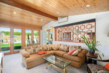 Living room with indoor/outdoor access