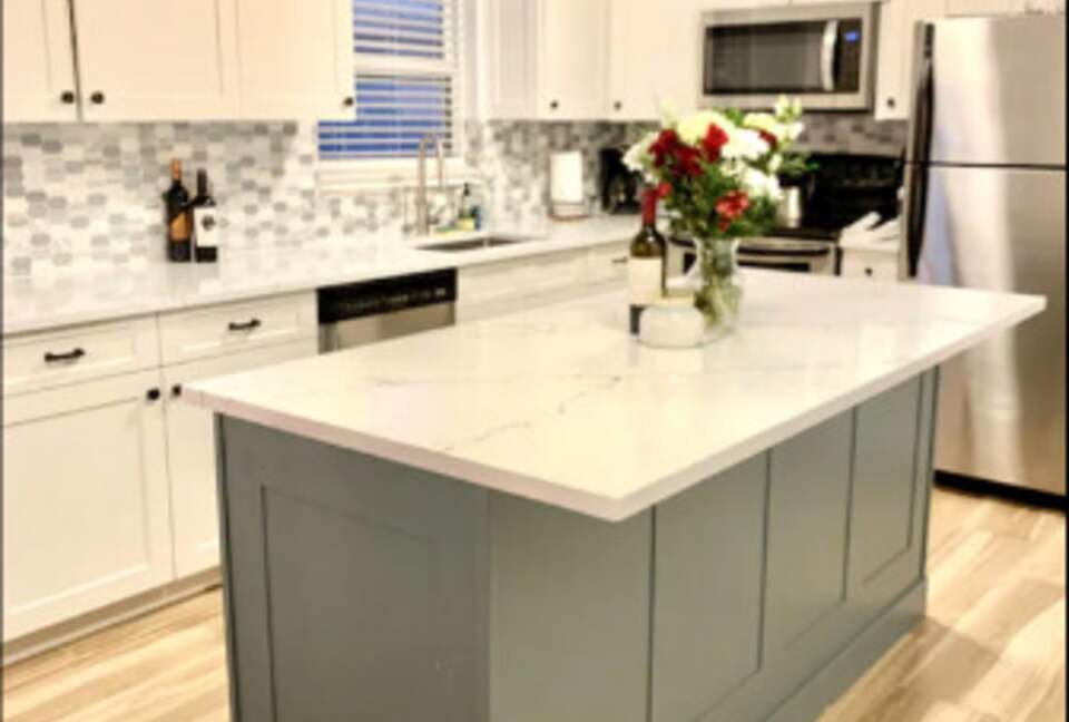 Newly renovated kitchen