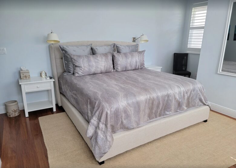 Front bedroom with king bed