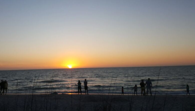 Sunsets from the beach