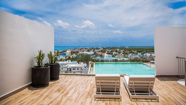 The Fives Ocean Front Puerto Morelos- Two Bedroom Unit - Puerto Morelos, Mexico