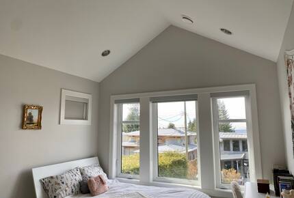 Home Exchange in Vancouver, BC, Canada master bedroom