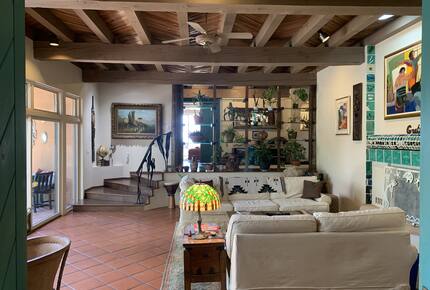 Living room with views