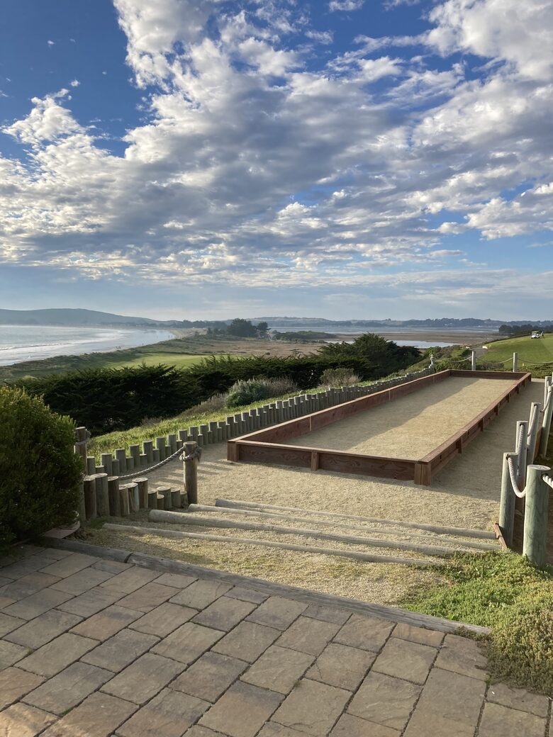 Bodega Harbour HOA bocce ball court.