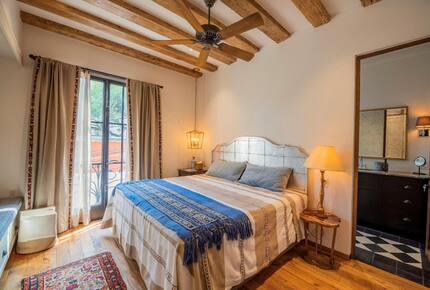 Home Exchange in San Miguel de Allende, Guanajuato Mexico king bedroom