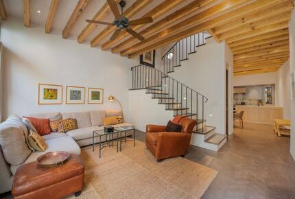 Home Exchange in San Miguel de Allende, Guanajuato Mexico living room