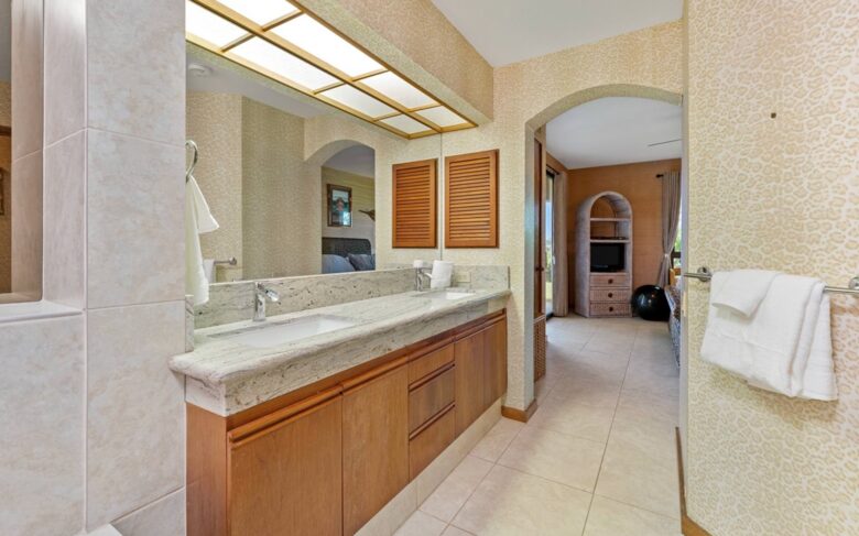 Master bathroom