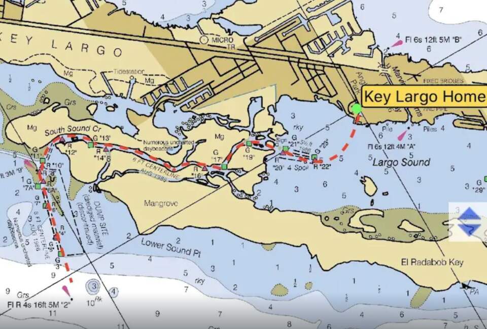 Map of access to the ocean