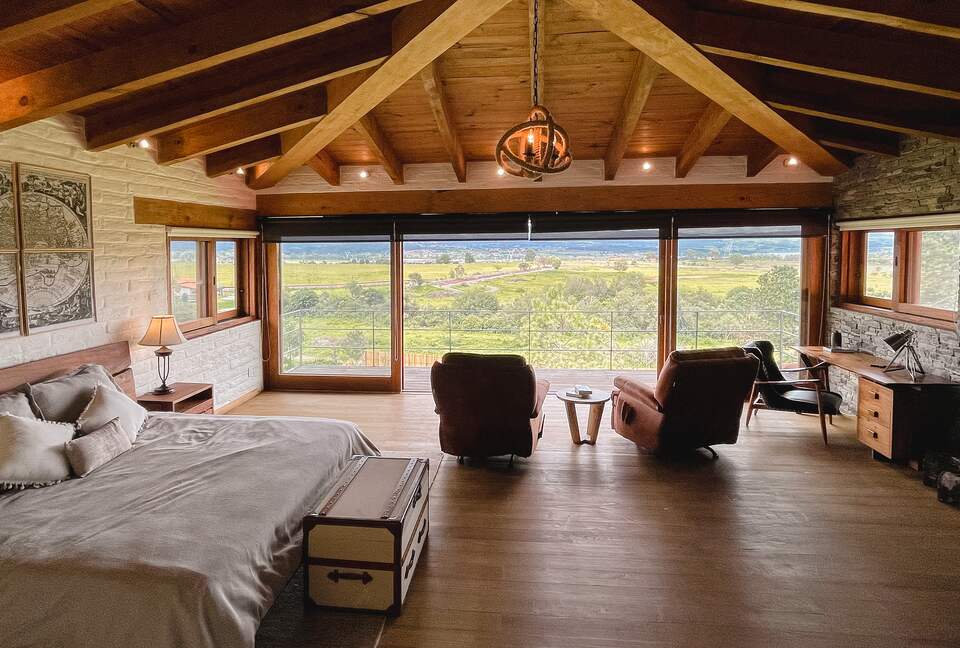 Home Exchange in Tapalpa, Jalisco, Mexico master suite