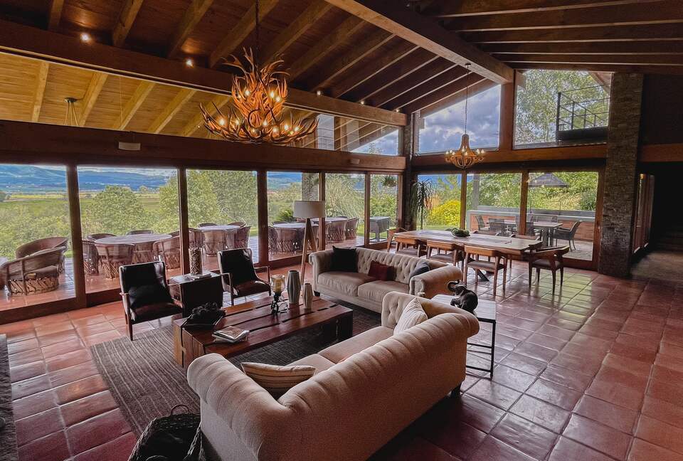 Home Exchange in Tapalpa, Jalisco, Mexico main living space