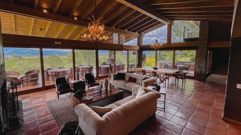 Home Exchange in Tapalpa, Jalisco, Mexico main living space